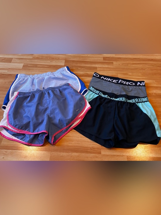 Nike Pants - Nike Pro & Nike , Under Armour Shorts Bundle